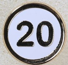 B018 - Distance Insert 20m  122cm Face